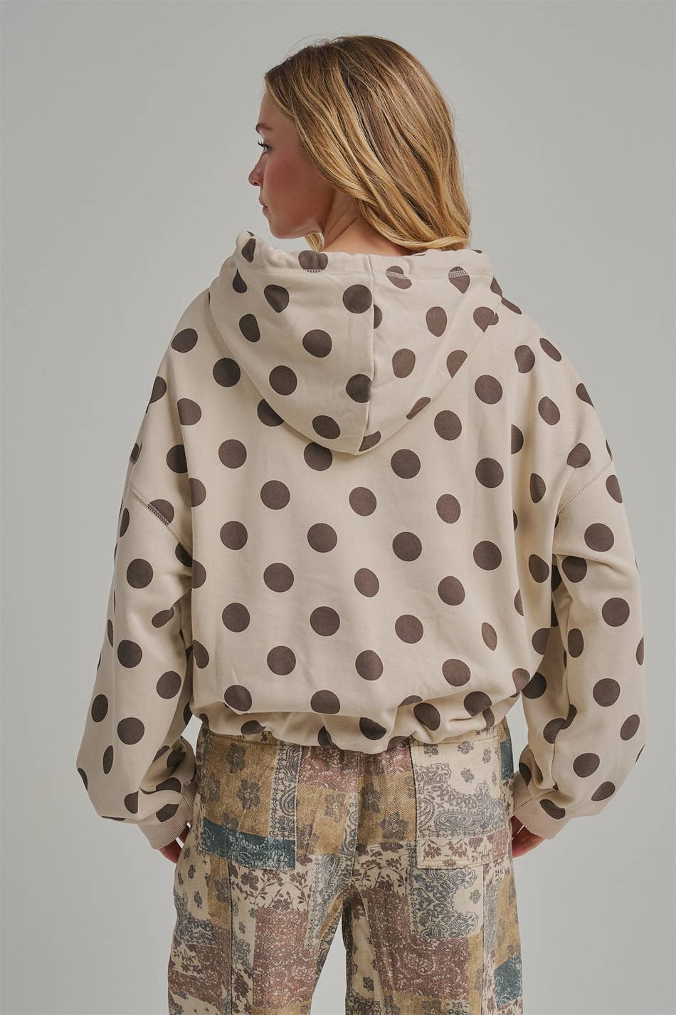Polka Dot Hoodie