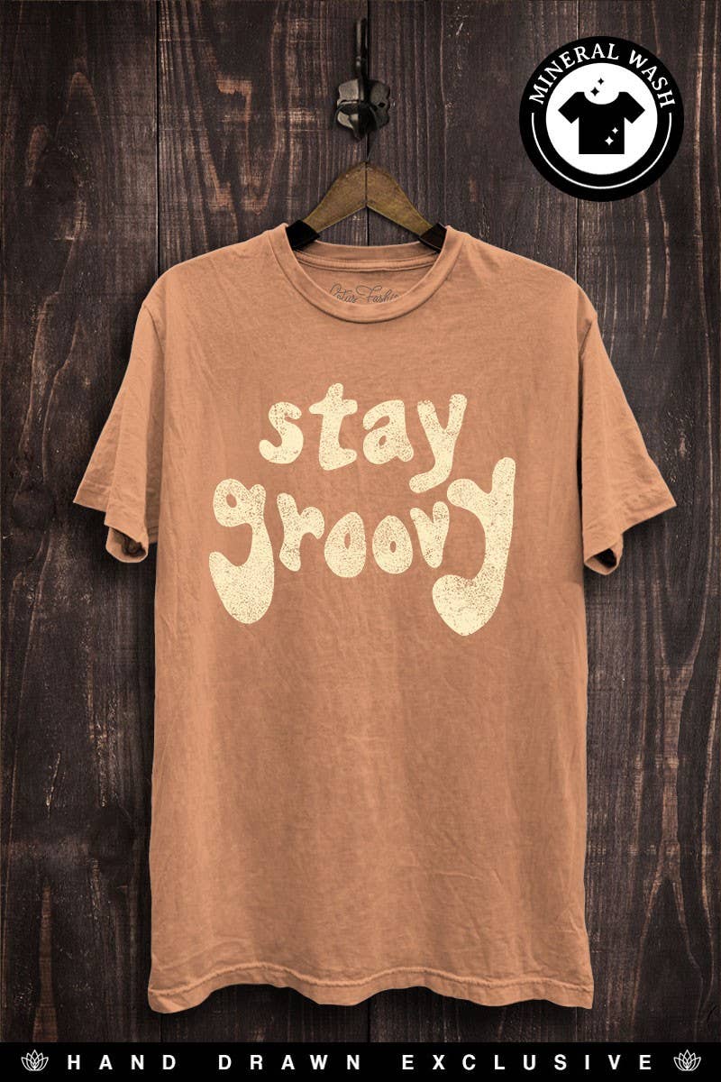 Stay Groovy Graphic Tee