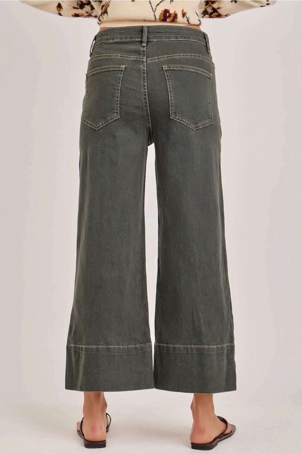 Vintage Olive Jeans