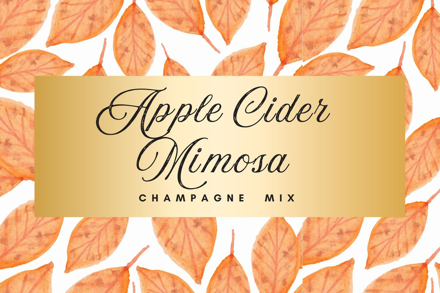 Mixology Apple Cider Mimosa