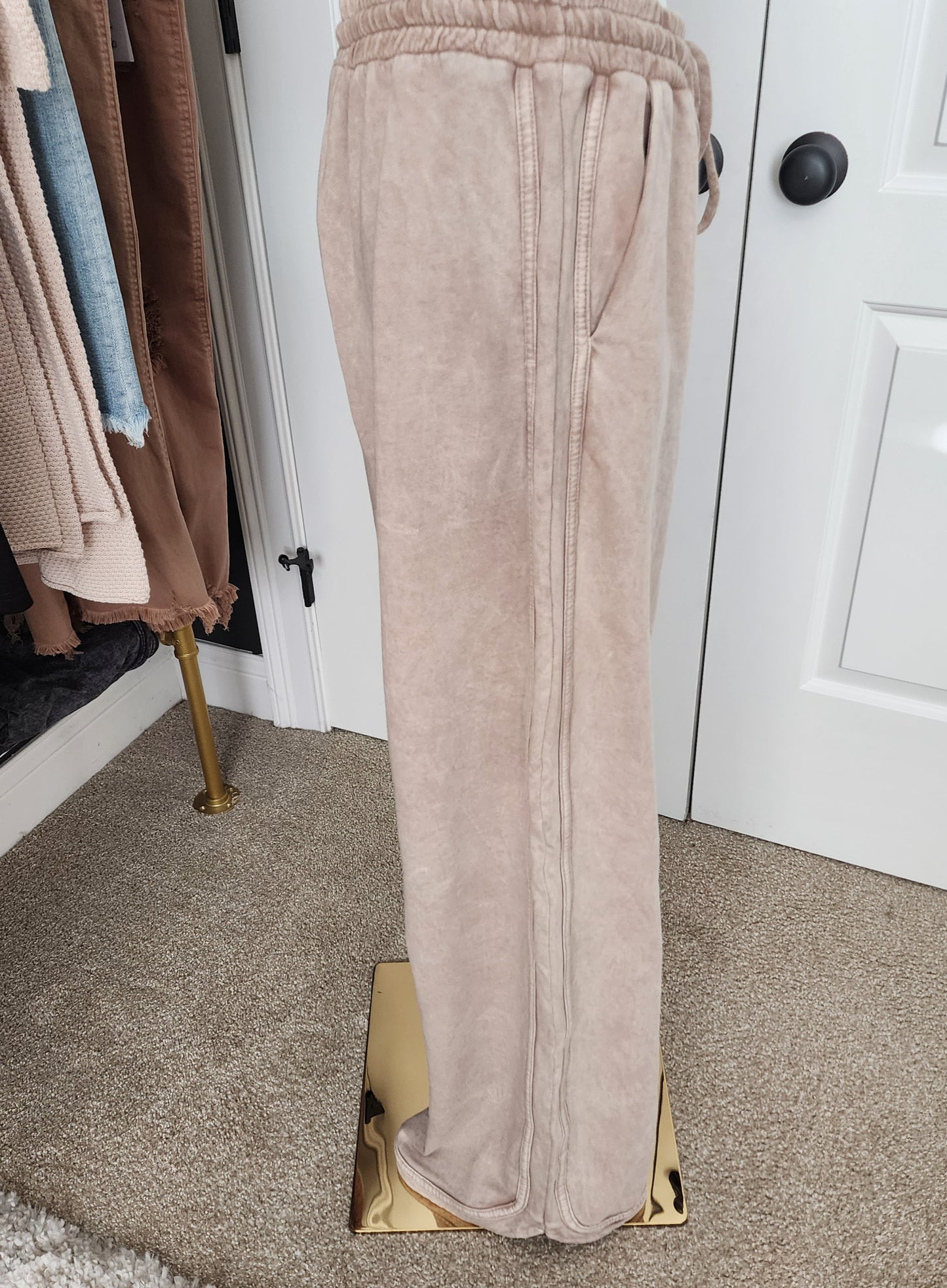 Running Around Pants (Taupe)