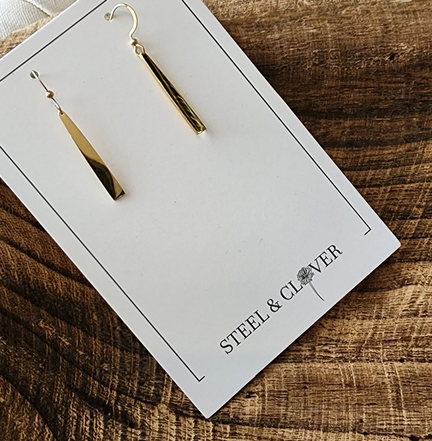 Classic Bar Earrings