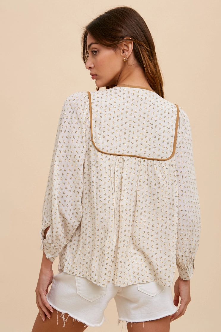 Ditzy Floral Blouse