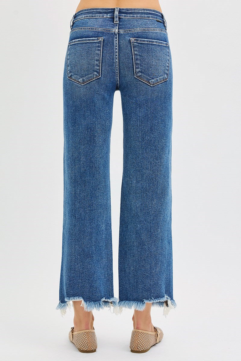 Risen Mid-Rise Straight Jean