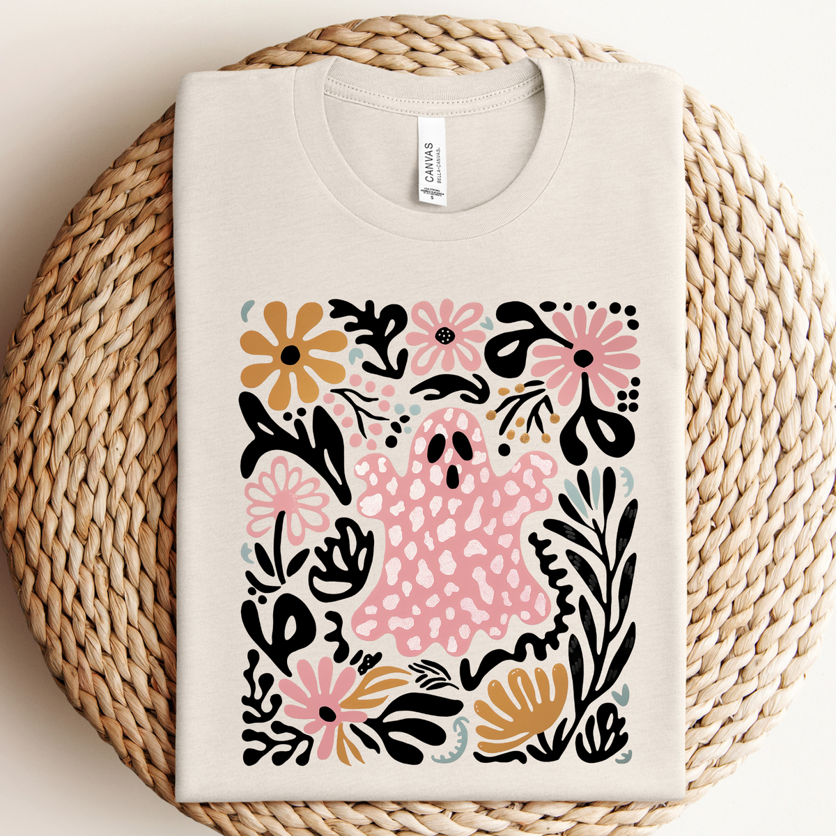 Boho Ghost Graphic Crewneck