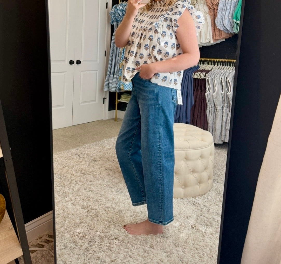 Risen Barrel Jeans