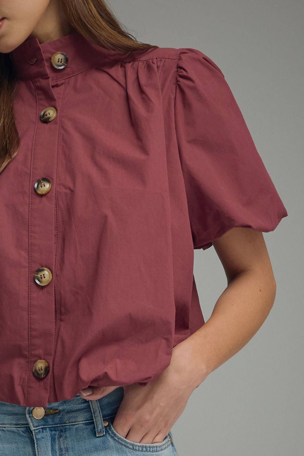 The Sweetheart Bubble Top (Wine)