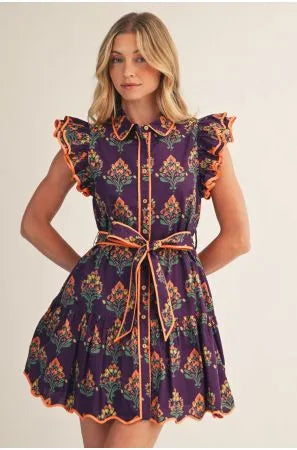 Vintage Bloom (Eggplant)