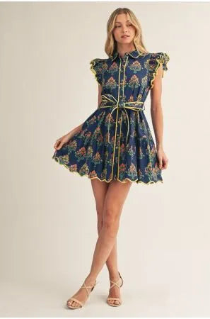 Vintage Bloom (Navy)