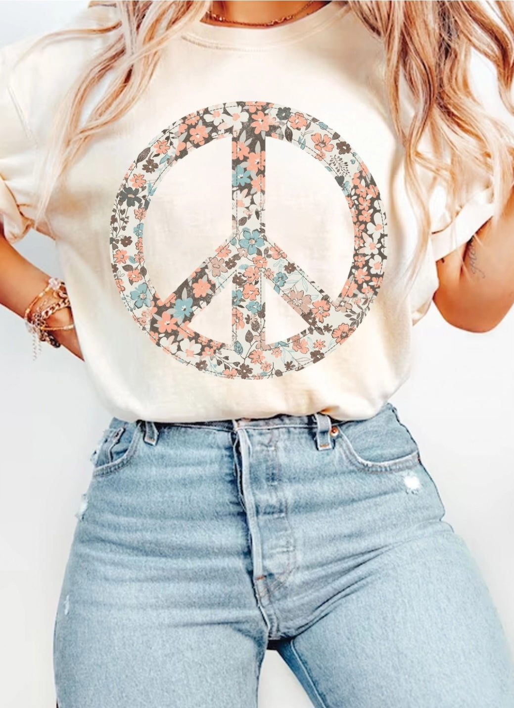 Peace Flower Tee