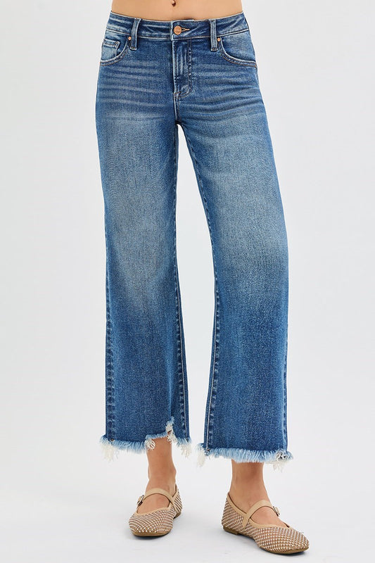 Risen Mid-Rise Straight Jean
