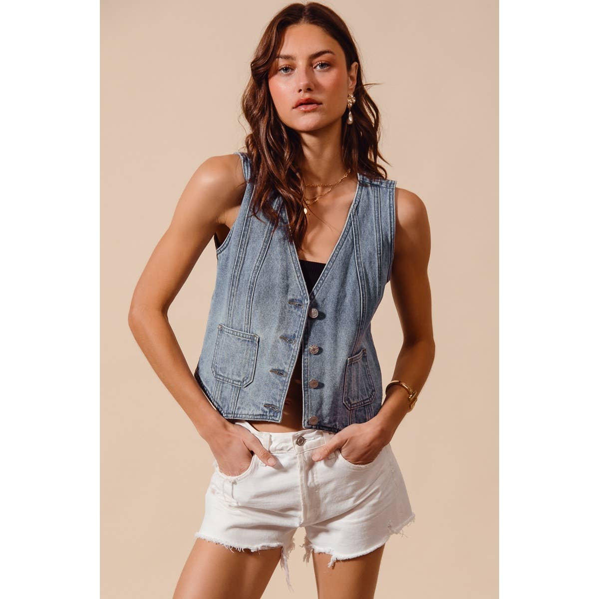 Denim Vest