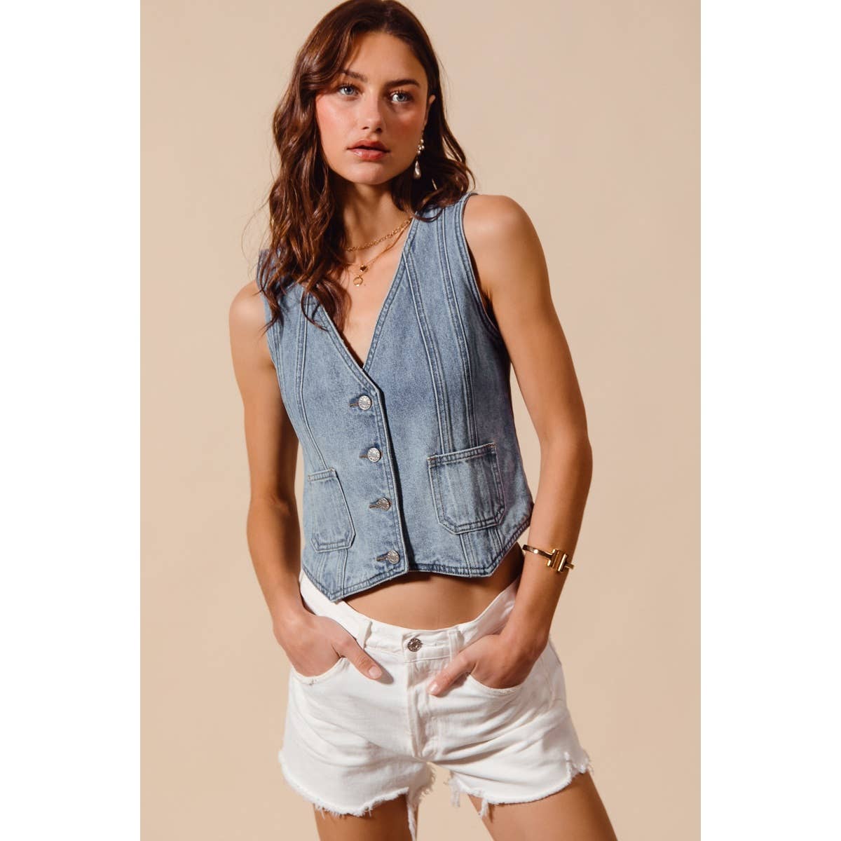 Denim Vest