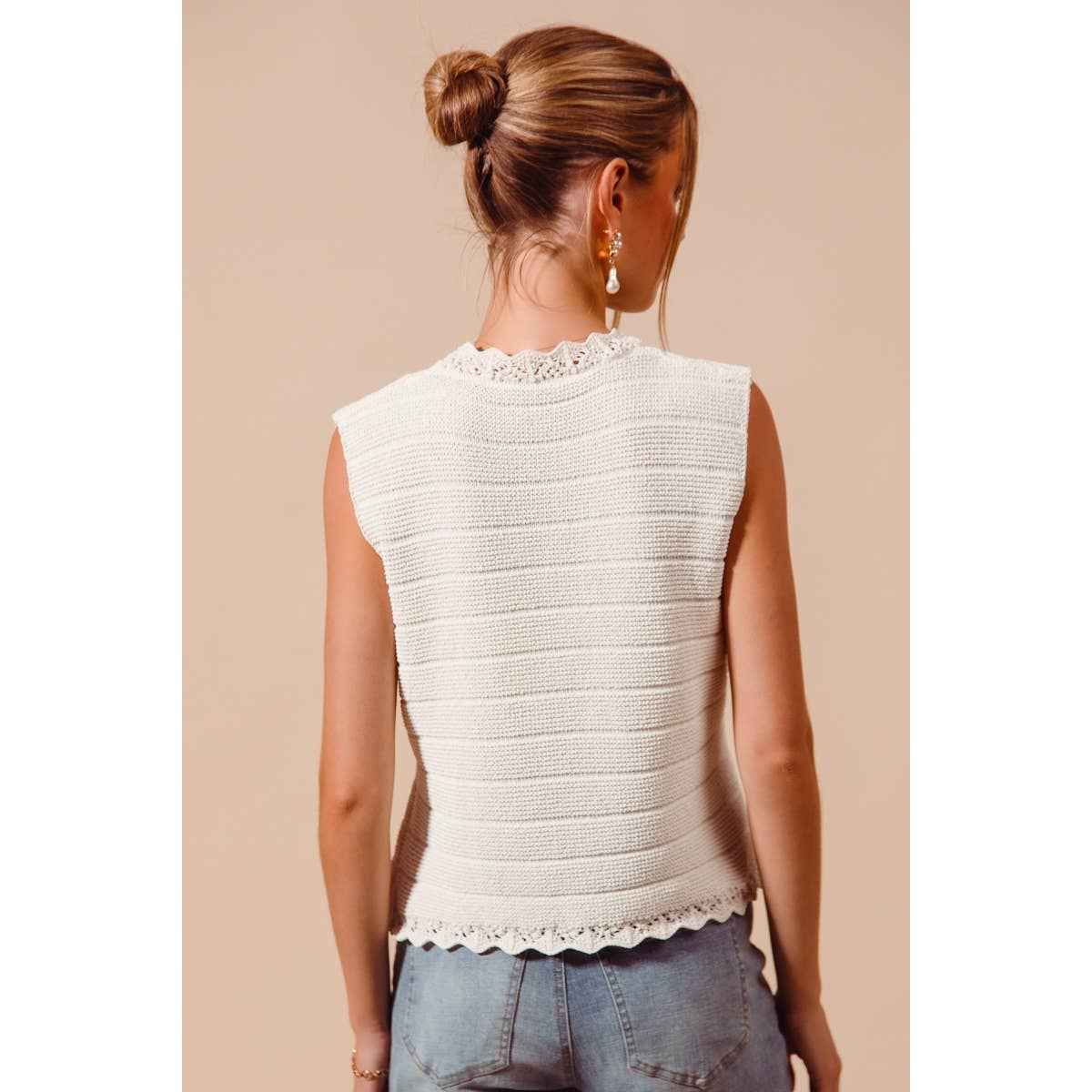 Knitted Sweater Vest
