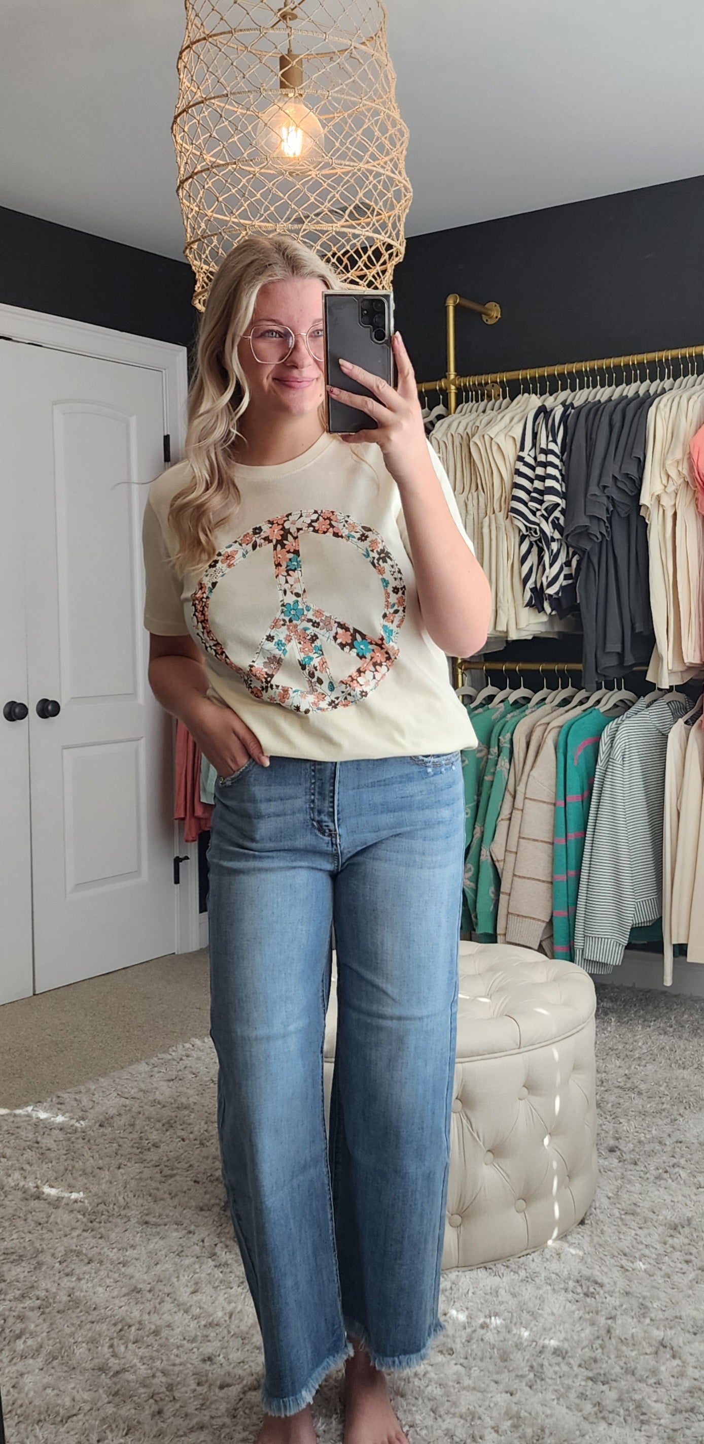 Peace Flower Tee