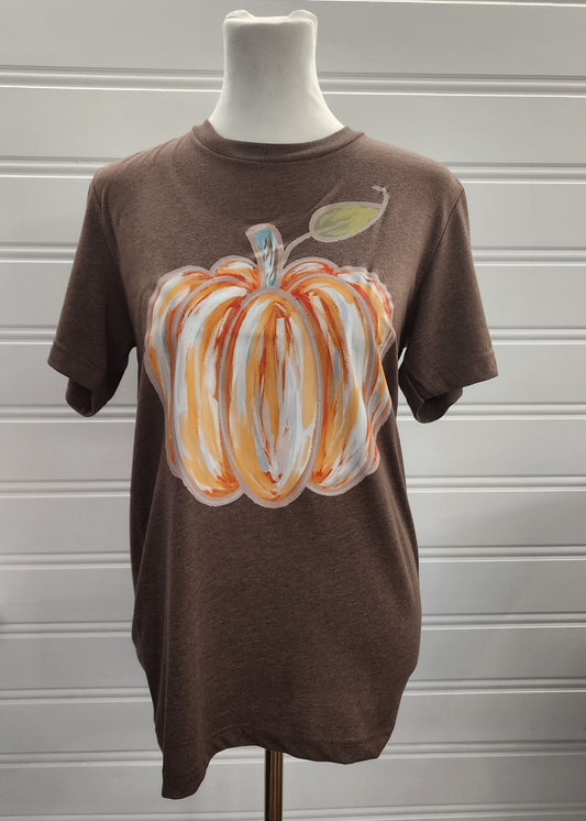 Watercolor Pumpkin Tee