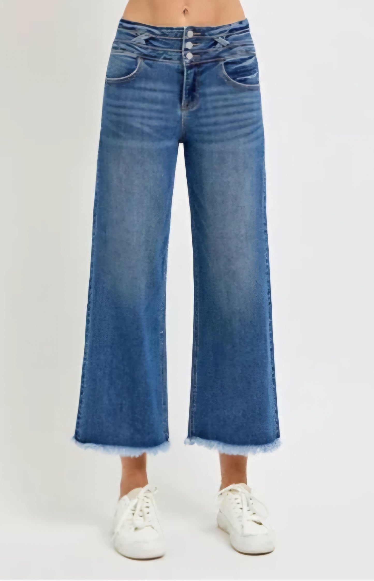 Risen Three Button Jeans